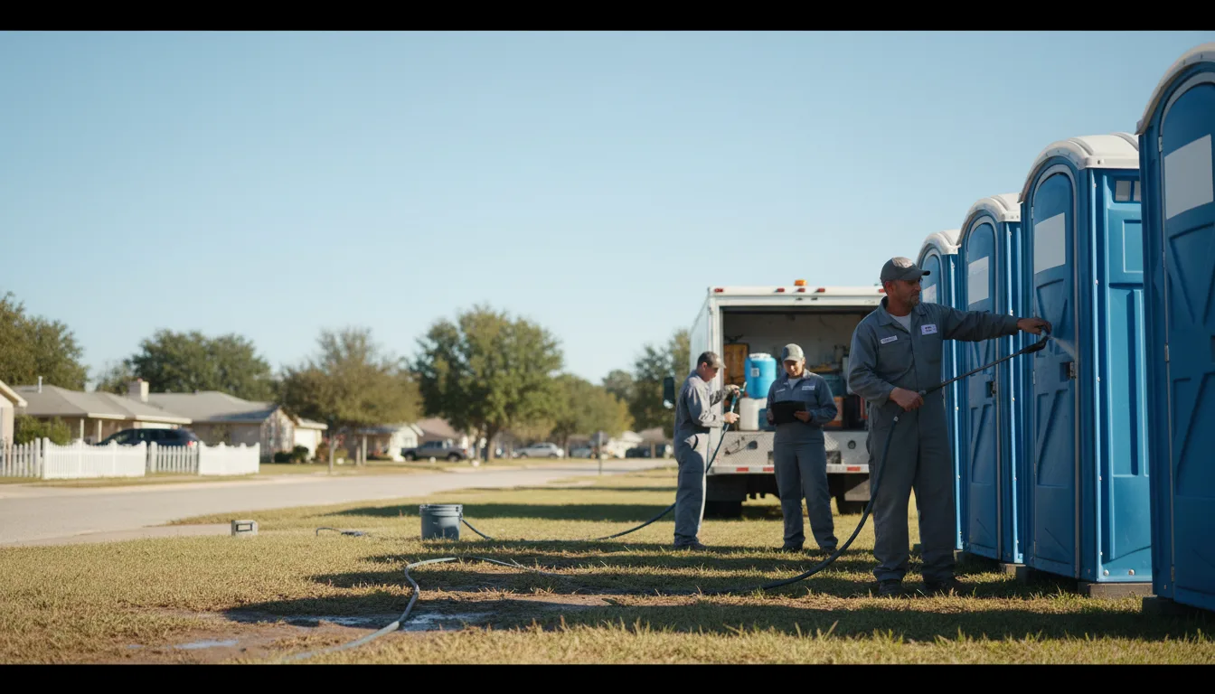 Long-Term Portable Toilet Rental in Weatherford, OK near me